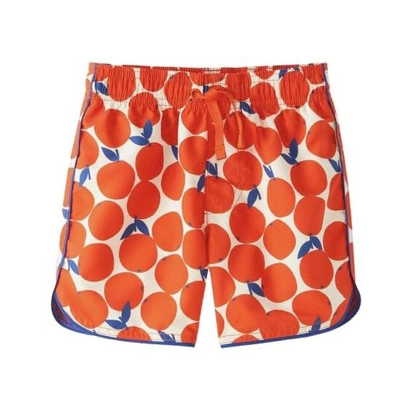 NWT Hanna Andersson Tangerine Swim Trunks, 150 - Picture 1 of 1